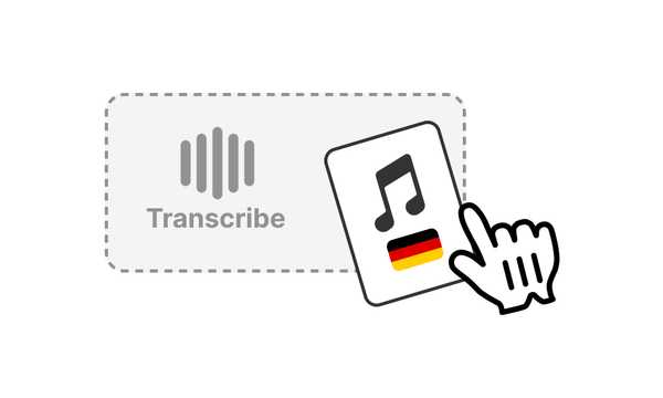 Import german audio file